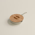 20cm Salt Stone Satin Enamel Lil Legacy Pan & Serving Lid