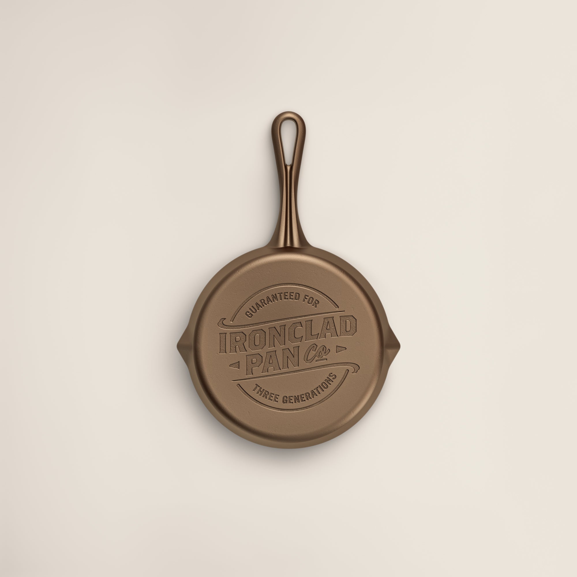 20cm Seasoned Cast Iron Lil Legacy Pan & Serving Lid