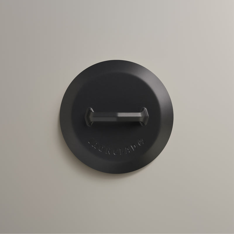 20cm Antique Black Satin Enamel Lil Legacy Lid