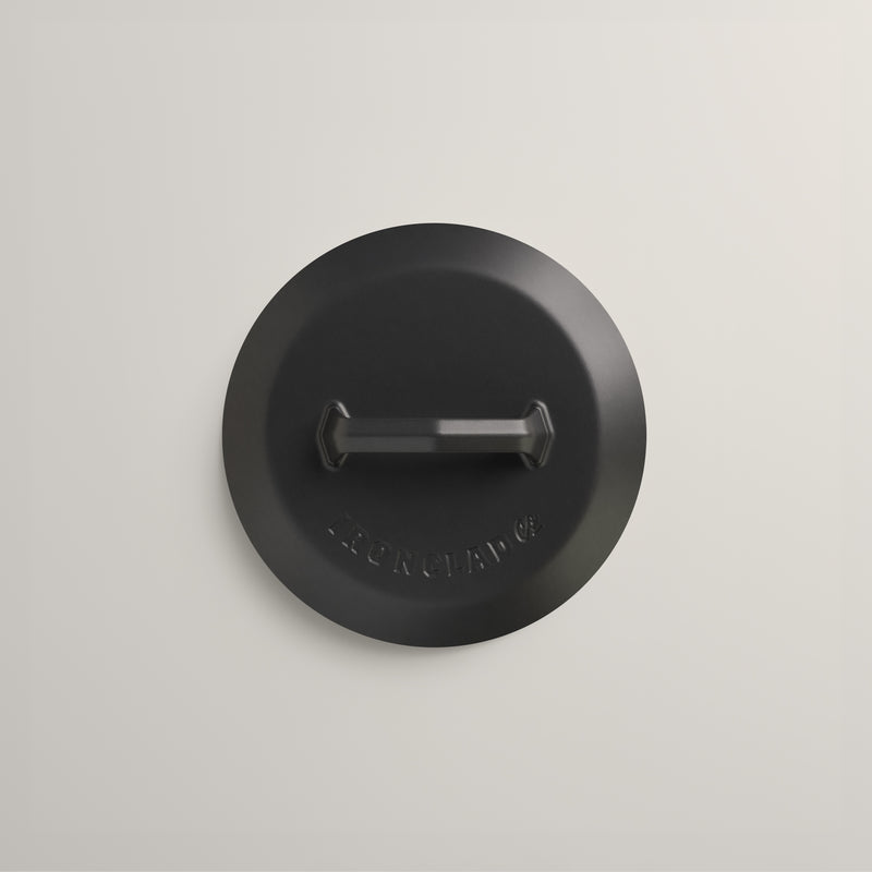 20cm Antique Black Satin Enamel Lil Legacy Lid
