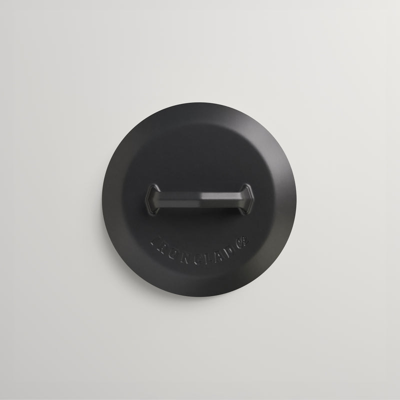 20cm Antique Black Satin Enamel Lil Legacy Lid