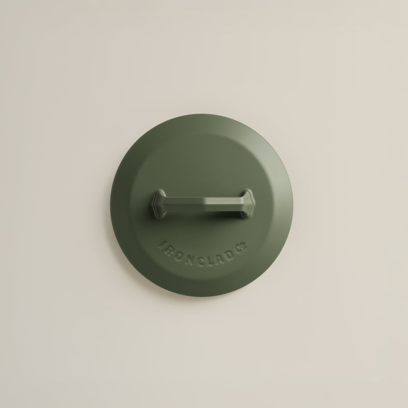 20cm Olive Leaf Satin Enamel Lil Legacy Lid