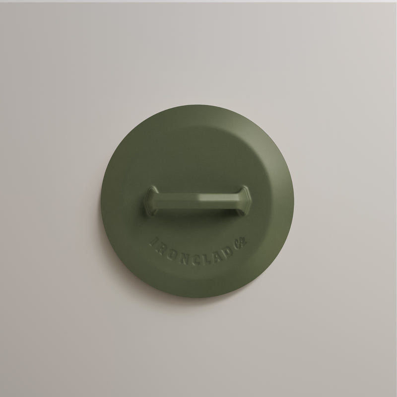 20cm Olive Leaf Satin Enamel Lil Legacy Lid