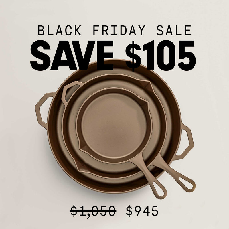 Premium Cast Iron Nesting Bundle