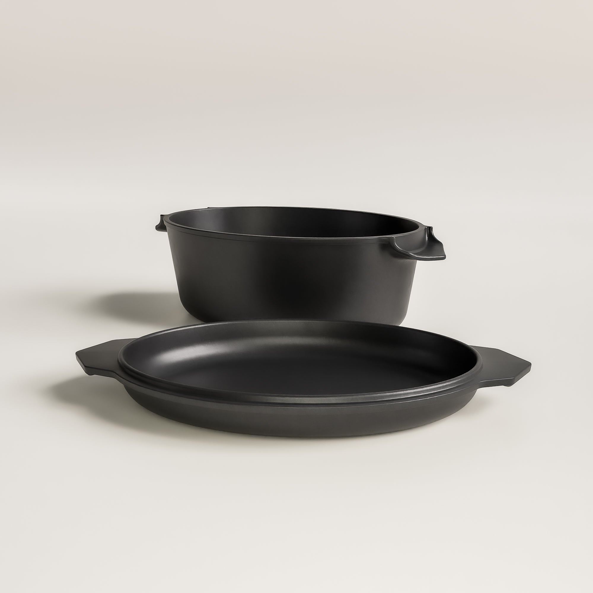 4.5L Antique Black Satin Enamel Old Dutch