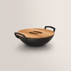 31cm Cast Iron Takumi Wok Set