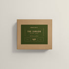 10cm Olive Leaf Satin Enamel Junior Twin Set