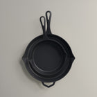 Antique Black Enamel Legacy Bundle 28cm and 20cm Cast Iron Pans