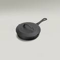 Load image into Gallery viewer, 20cm Enamel Lil Legacy Pan & Lid by Ironclad Co.
