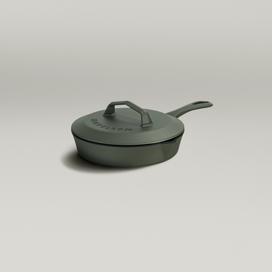 20cm Enamel Lil Legacy Pan & Lid by Ironclad Co.