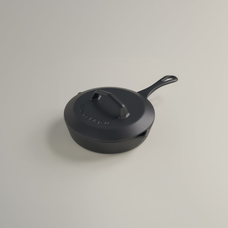20cm Antique Black Satin Enamel Lil Legacy Lid