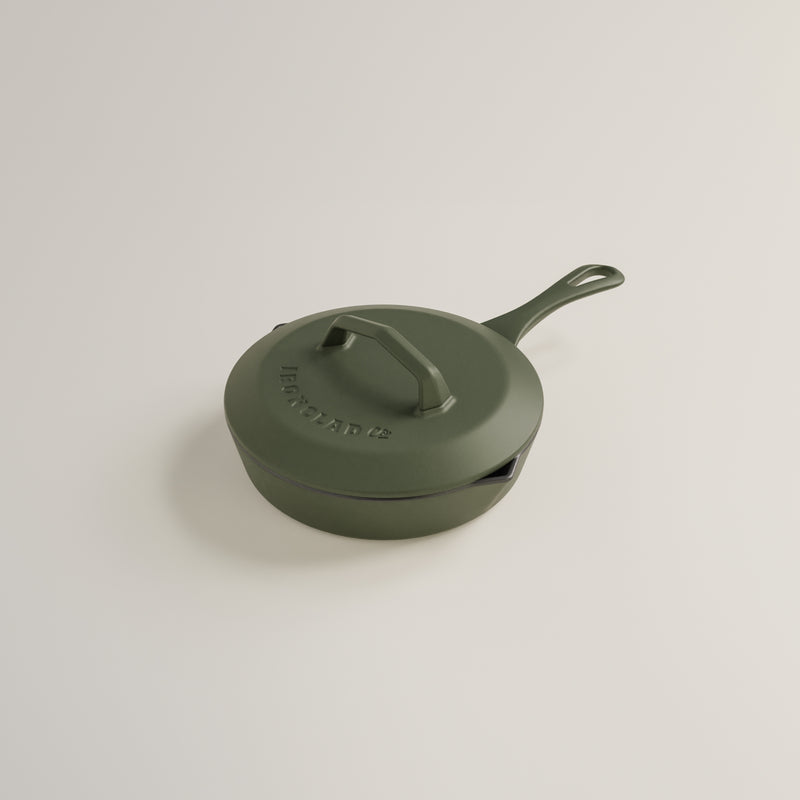 20cm Olive Leaf Satin Enamel Lil Legacy Lid