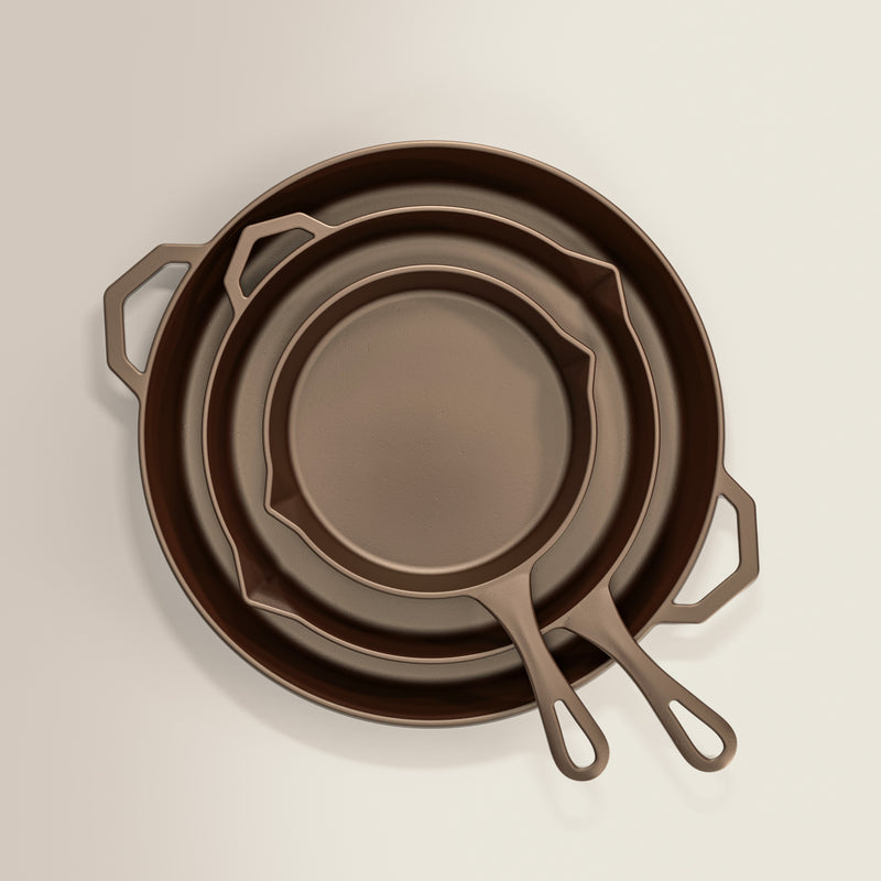 Premium Cast Iron Nesting Bundle