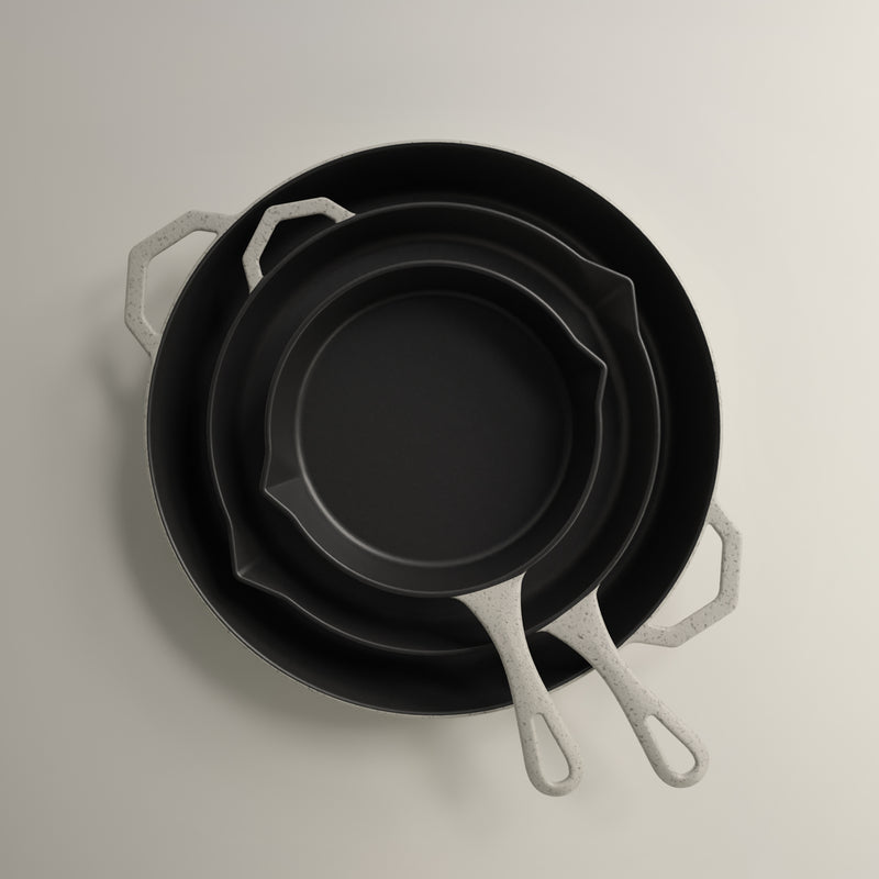 Salt Stone Satin Enamel Nesting Bundle