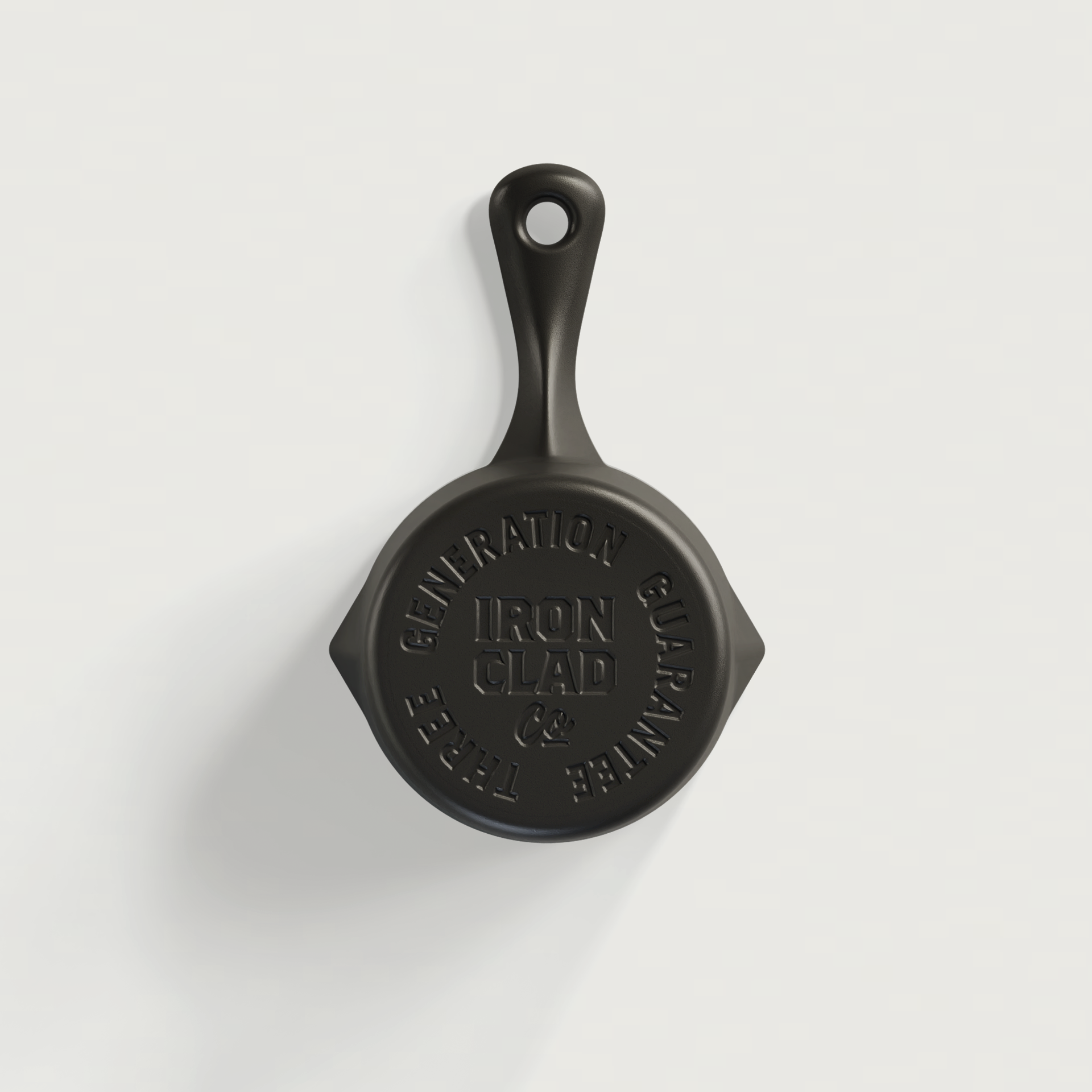 The Ironclad Jr. by Ironclad Co. Handcrafted 10cm Junior Cast Iron Pan