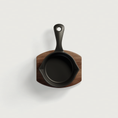 Load image into Gallery viewer, The Ironclad Jr. by Ironclad Co. Handcrafted 10cm Junior Cast Iron Pan
