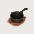 Load image into Gallery viewer, The Ironclad Jr. by Ironclad Co. Handcrafted 10cm Cast Iron Pan
