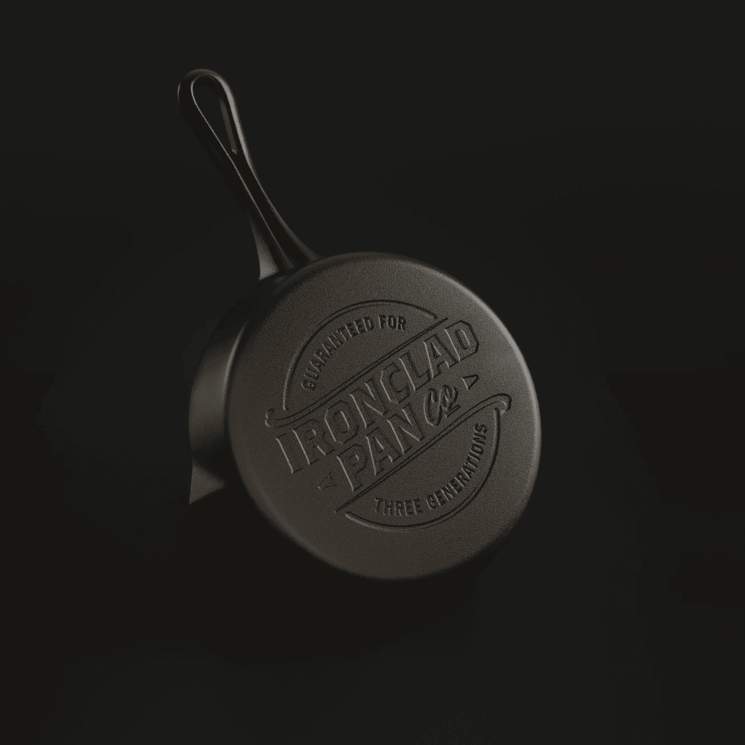 Ironclad Lil Legacy Pan on Black