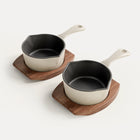 Satin Enamel Cast Iron Junior Grande Bundle