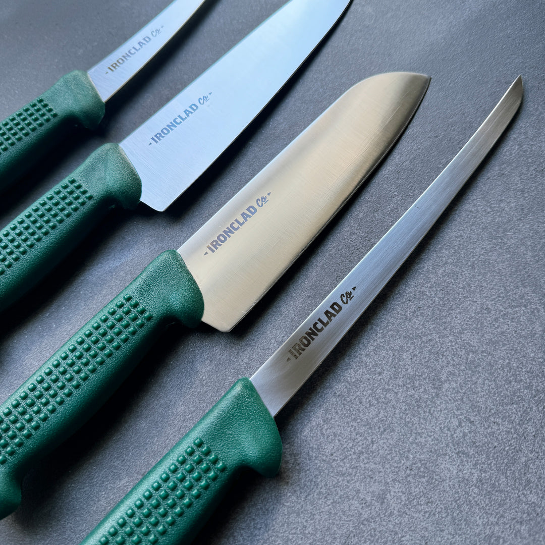 The Ghost Knife Set by Ironclad Co. Premium Ghost Knives Complete Set