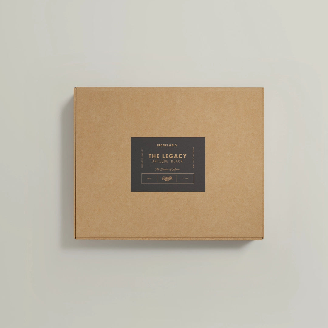 28cm Enamel Legacy Pan & Lid by Ironclad Co.