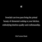 The Lil' Legacy Pan by Ironclad Co. Handcrafted 20cm Cast Iron Pan