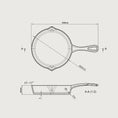 Load image into Gallery viewer, 20cm Lil Legacy Pan & Serving Lid by Ironclad Co.
