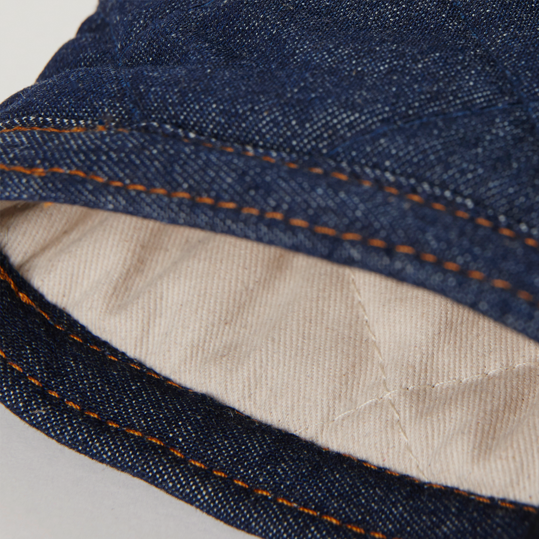 The Denim Oven Mitt. Handcrafted Durable Cotton Oven Mitt
