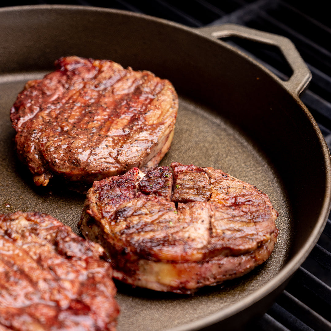 Legacy Set - Three Seasoned Cast Iron Skillets
