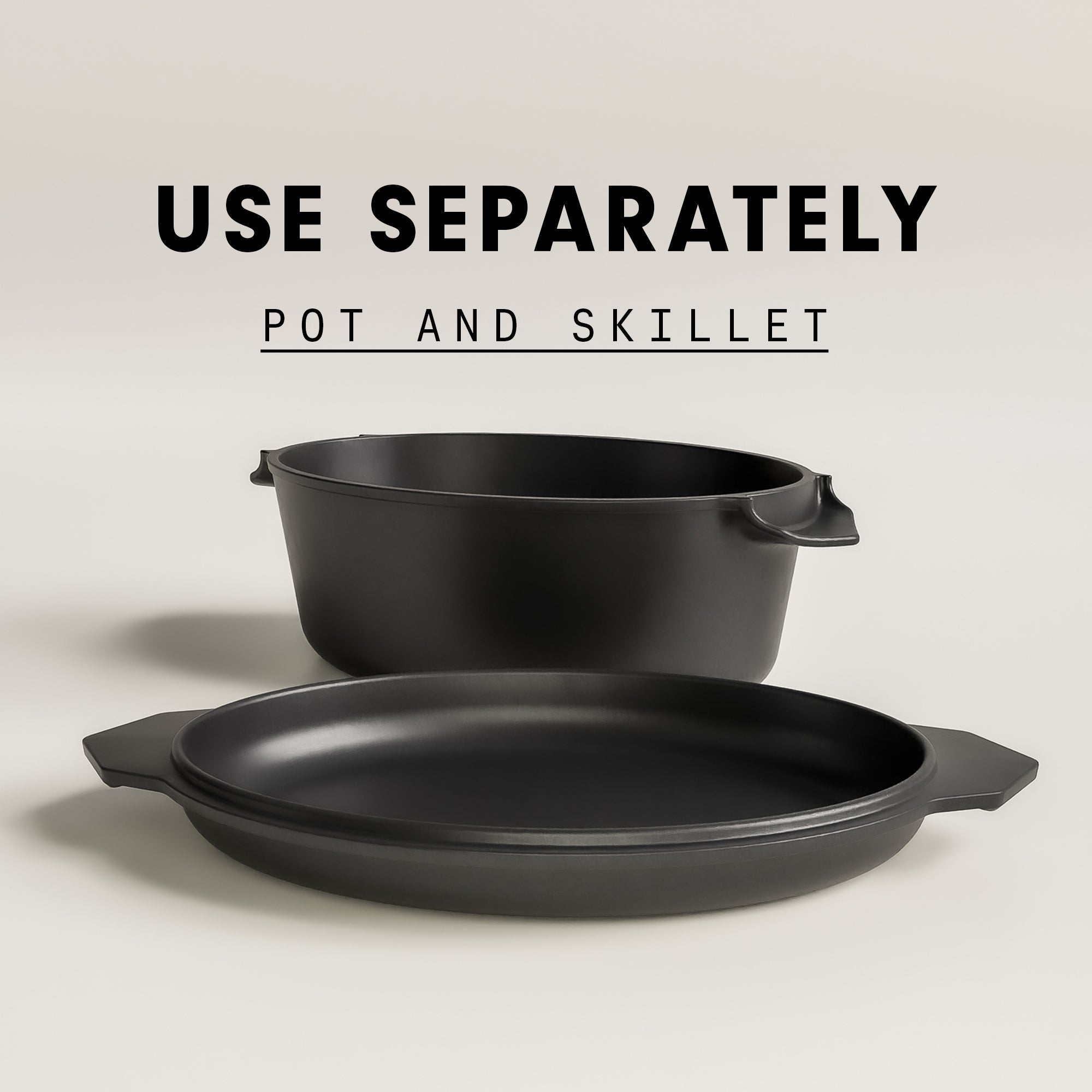 Ironclad Co | Satin Enamel 4.5L Antique Black Old Dutch | Double