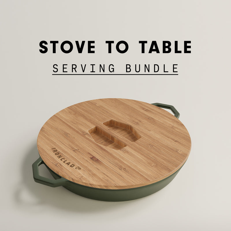 Serve hot from stove to table.