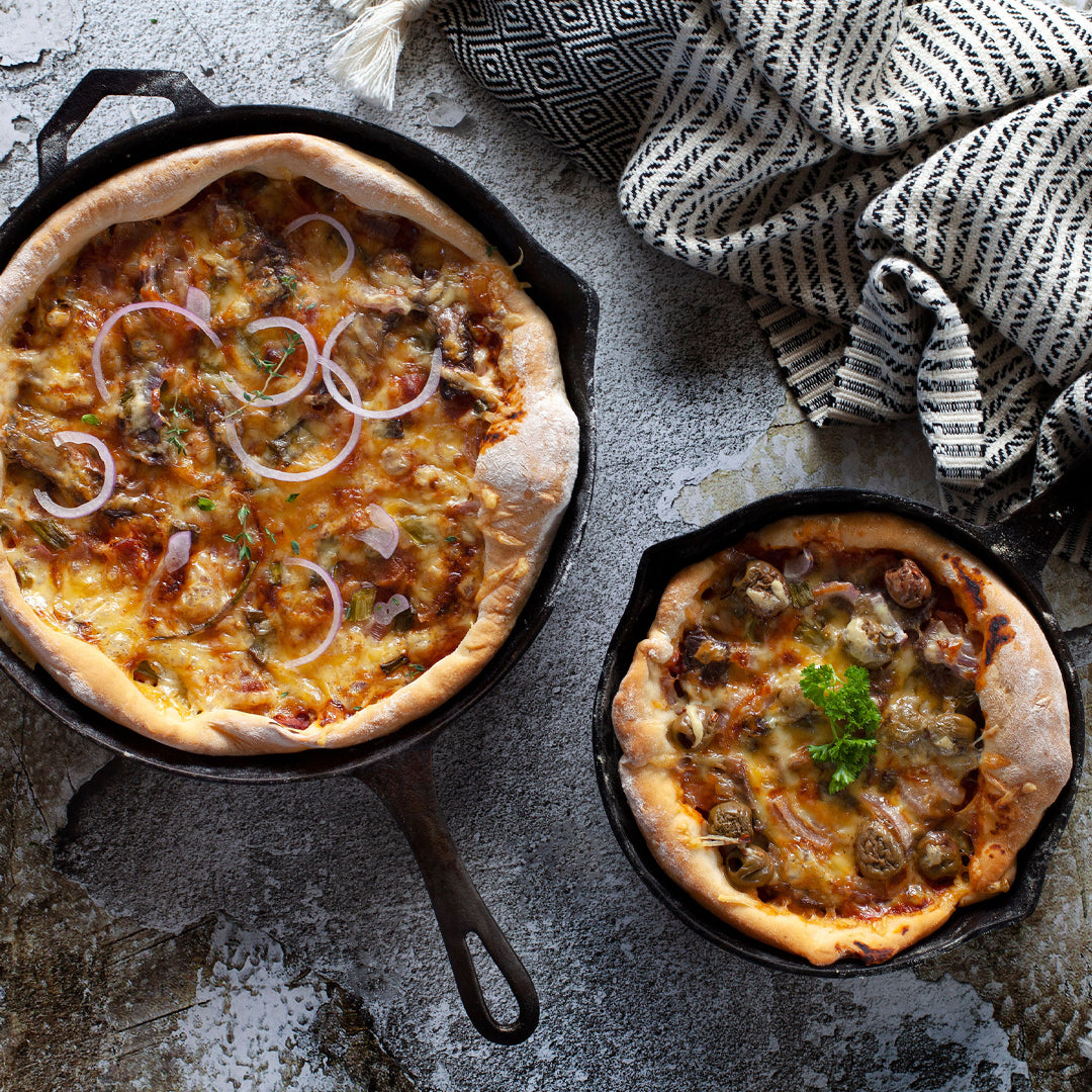 Legacy Set - Three Seasoned Cast Iron Skillets