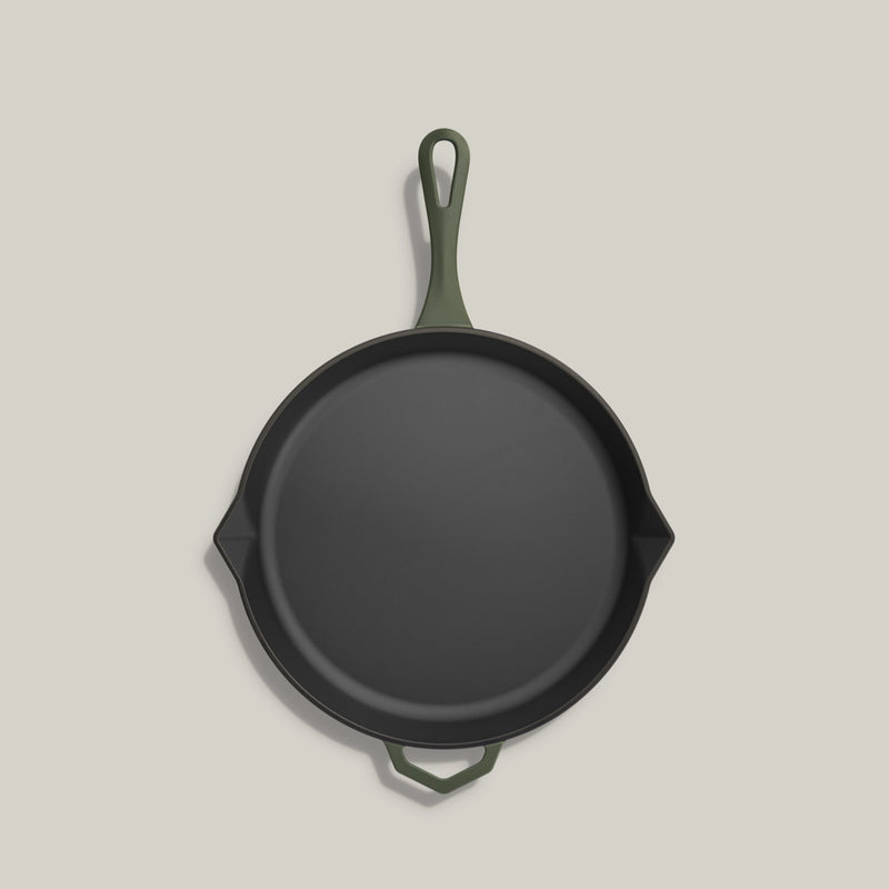 28cm Olive Leaf Satin Enamel Legacy Pan