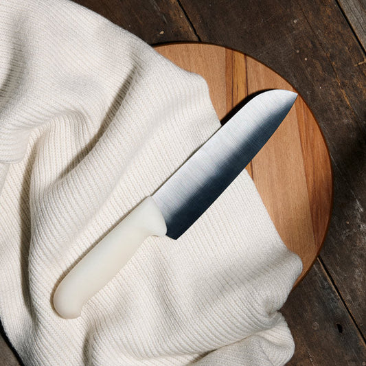 Father’s Day Wool Knife Set with Santoku & Boning Knives in a Canvas Roll