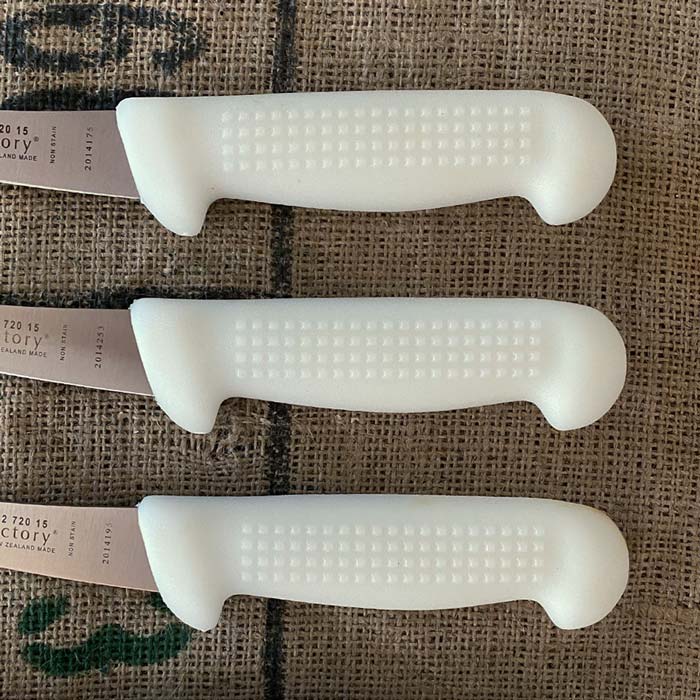 The Wool Boning Knife. Handcrafted 16cm Wool Fibre Boning Knife (LOW STOCK)