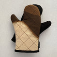 Load image into Gallery viewer, Grandma's Hands by Ironclad Co. Handmade Vintage Fabric Oven Mitts
