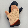 Load image into Gallery viewer, Grandma's Hands by Ironclad Co. Handmade Vintage Fabric Oven Mitts
