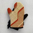 Load image into Gallery viewer, Grandma's Hands by Ironclad Co. Handmade Vintage Fabric Oven Mitts

