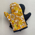 Load image into Gallery viewer, Grandma's Hands by Ironclad Co. Handmade Vintage Fabric Oven Mitts

